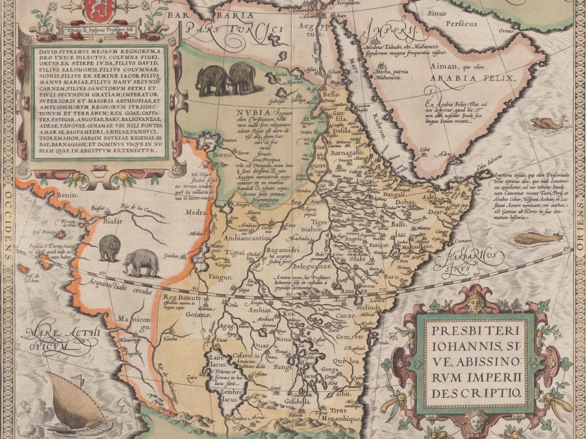 Prester John map